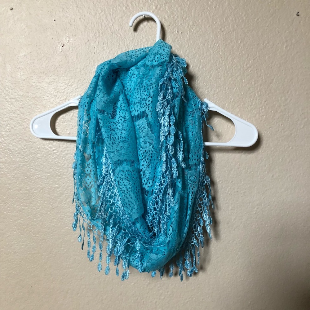 Blue Scarf